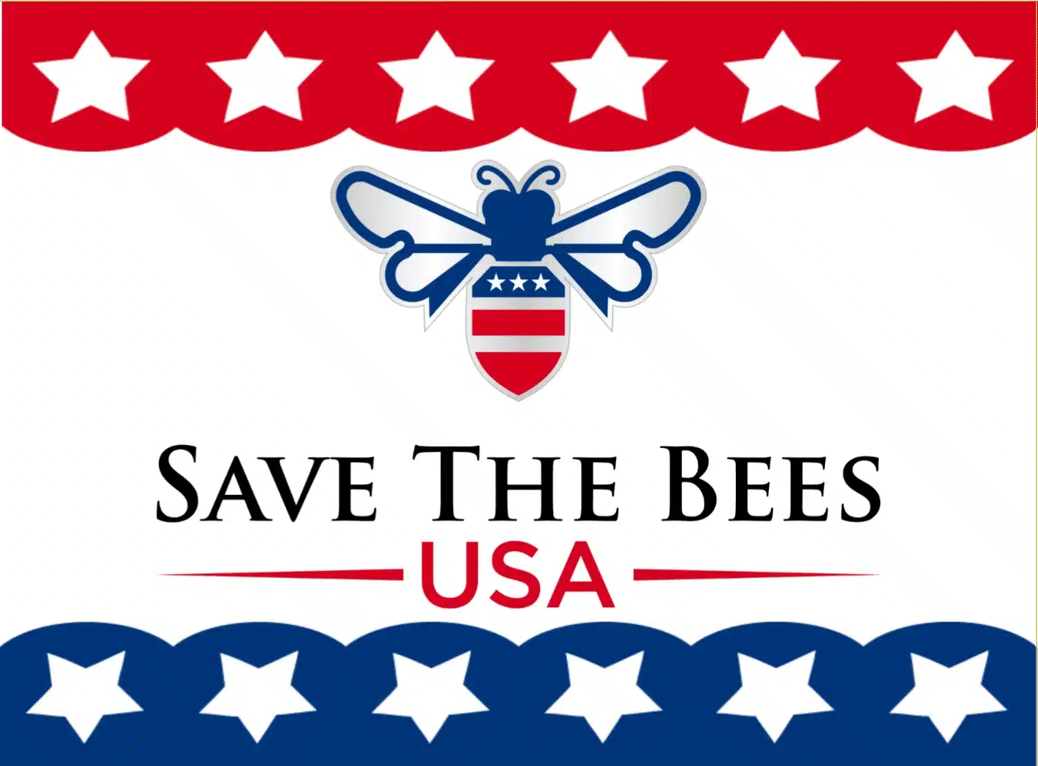 Save The Bees USA yard sign