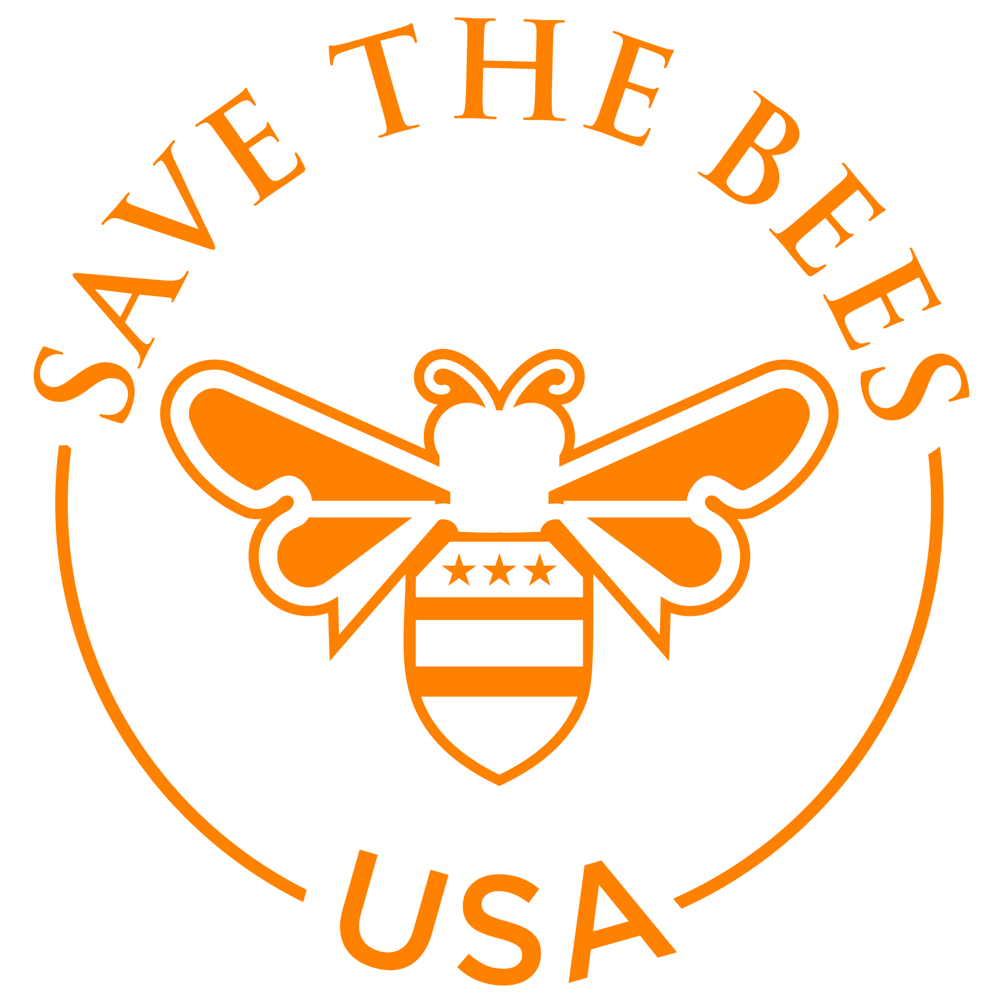 Save The Bees USA Logo Adopt A Hive