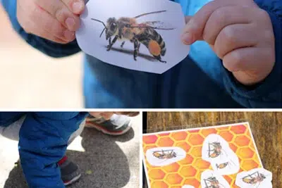 Diviértete con los niños con abejas